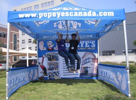 3x4.5m van de Tent Vouwbare Gazebo van de Markttent Openluchtluifel Pop Omhooggaand voor Reclame