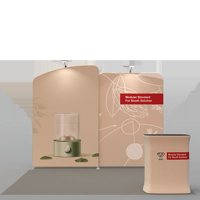De Handel van de de gerecycleerde Modulaire Eerlijke Expo-Rekstof van Cabineachtergronden 10 X 20 toont Cabine