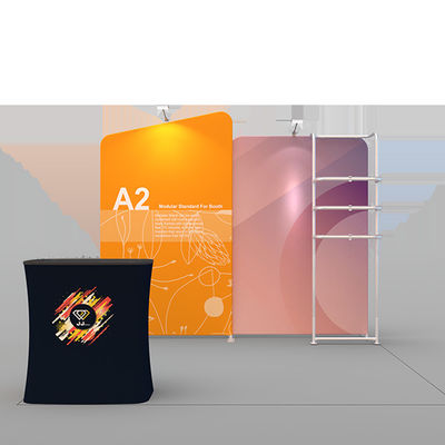 toont de 30ft Gebogen Handel de het Aluminiumhandel van de Tentoonstellingsvertoning Cabine voor CES toont