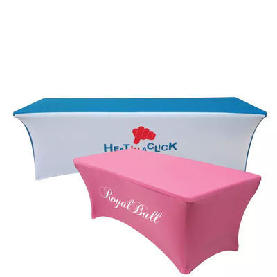 250G toont de polyester Pop Omhooggaande Handel de Lijst de Doek van de Lijstdekking met Embleemodm werpt