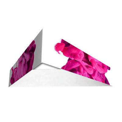 De Handel van de het Tekenhouder van de reclamedriehoek toont Hangende Banner 90 X 30cm Douane
