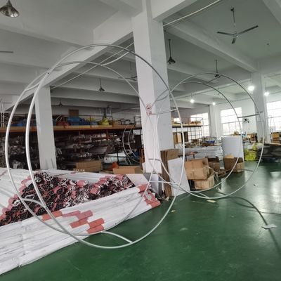 Verminderde Cirkel Vouwbaar knalt de Handel van de Tentoonstellingsvertoning toont Hangend Teken 60in