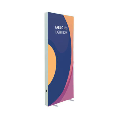 Van de LEIDENE van het aluminiumkader de Lichte Doos Stoffenlightbox Frameless van Seg Lichtgewicht