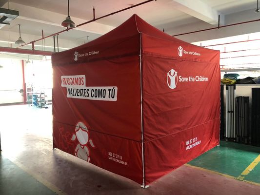 2.5X2.5m maakt de 8X8FT Vierkante Schaduwtent 10 X 20 waterdicht de Openluchtluifelhandel toont