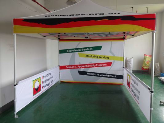 2x2m 10 door 10 Openlucht Pop Omhooggaand het Aluminiumkader van de Luifeltent voor Handel tonen
