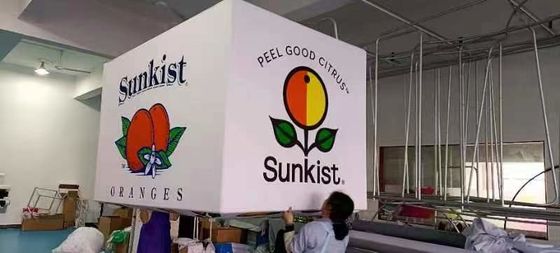 6ft de 8ft Gedrukte van het de Tribuneontwerp van de Bodem Pop Omhooggaande Tentoonstelling Hangende Banners voor Tentoonstellingen