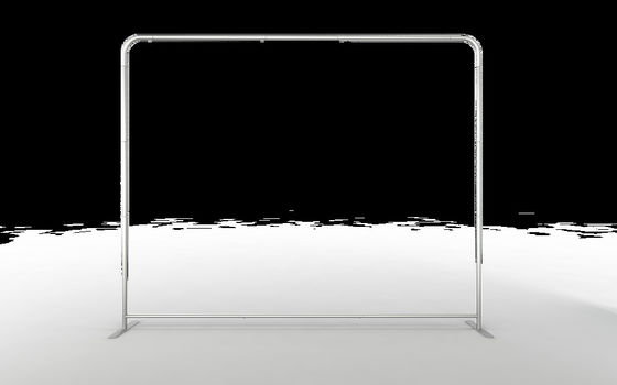 2ft toont de 85x200cm Op zwaar werk berekende Gebeurtenishandel de Achtergronden van de het Aluminiumbanner van de Bannertribune