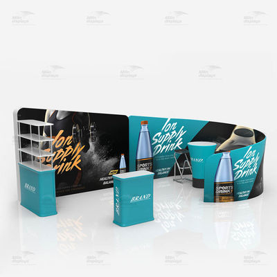 Snelle het aluminium bouwt de Handel van de Tentoonstellingsvertoning toont Cabine UV Bestand